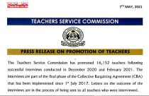 15 246 TSC Teacher Promotion Vacancies Requirements And Application