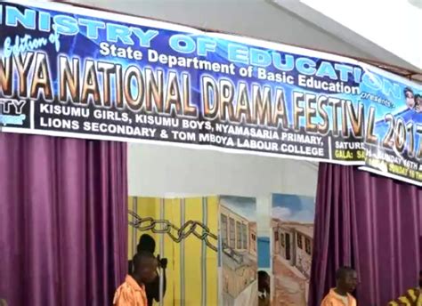 2017 Kenya National Drama Festivals