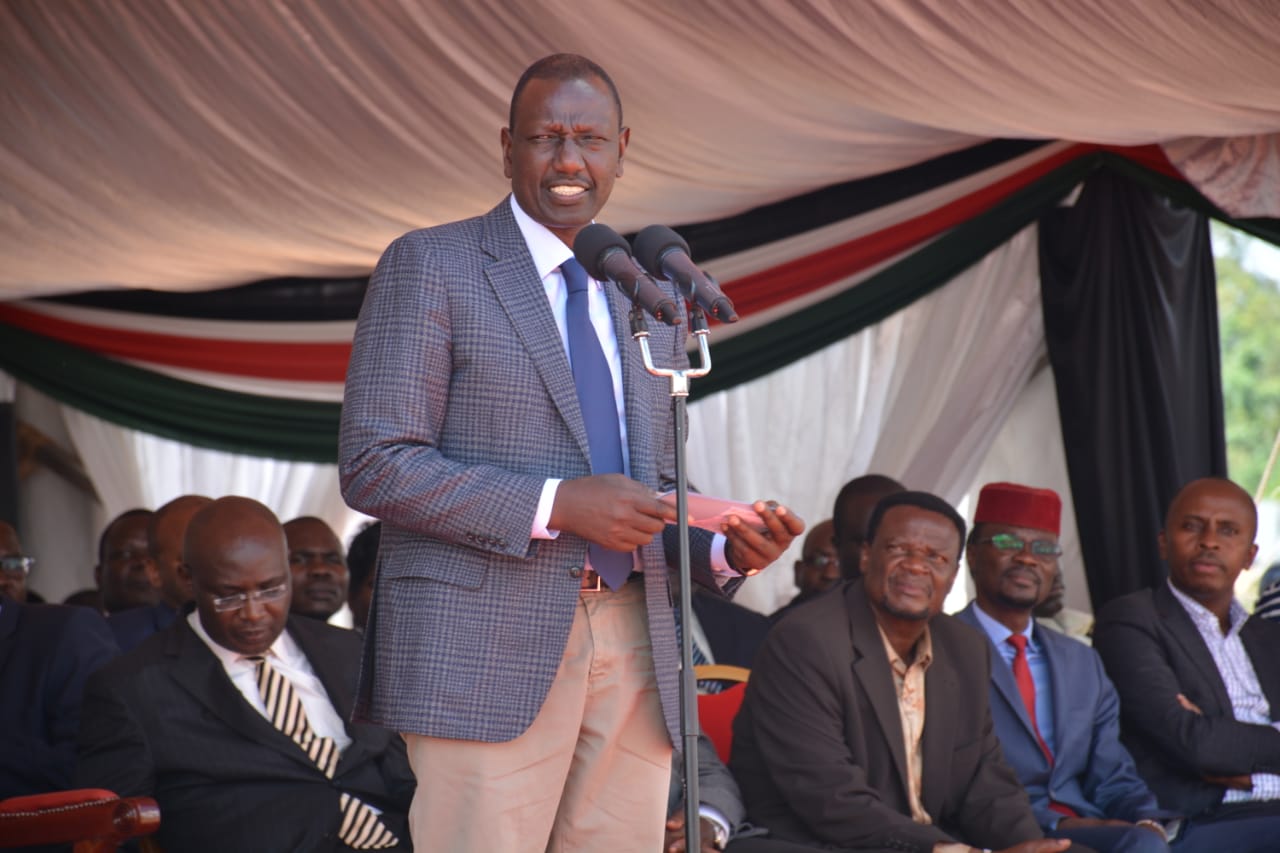 President William Ruto at a past event