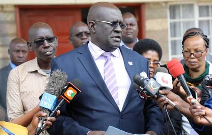 Prof Magoha Loosens stand on Nemis and goes for Manual data for 2020 Capitation