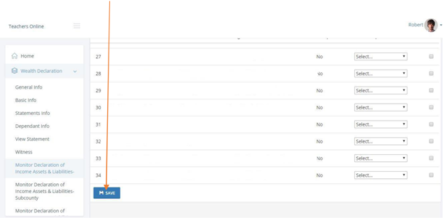  TSC Wealth Declaration