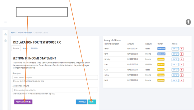 2020  TSC Wealth Declaration Procedure