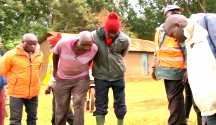 12 ECDE Pupils Fall into Pit Latrine in Moi's Bridge Eldoret. (Photo: NTV Digital)