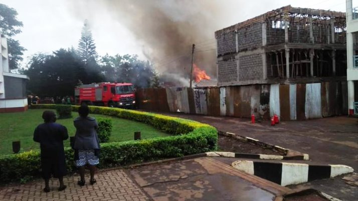 Breaking News: Lenana School on Fire