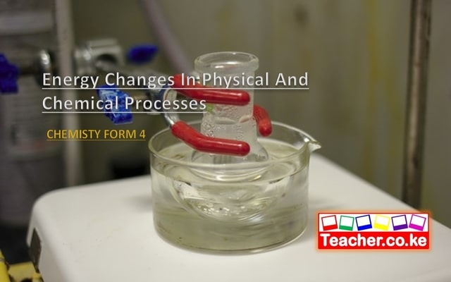 Energy Changes in Physical and Chemical Processes, Chemistry Form 4 Online Study,