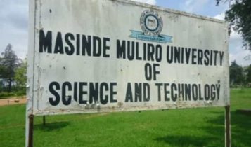 A sign post of Masinde Muliro University of Science of Technology (MMUST)