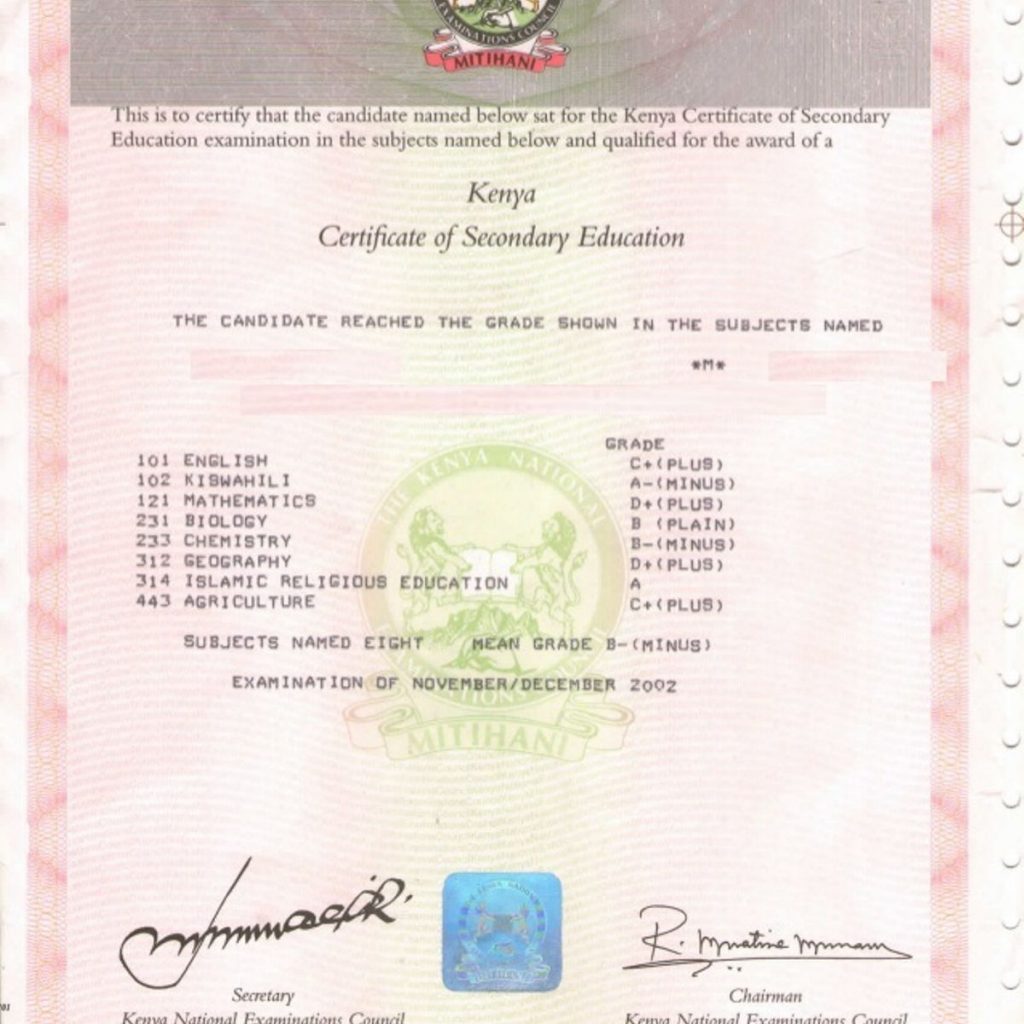 How To Apply For A Replacement Of Your KCPE Certificate - Teacher.co.ke