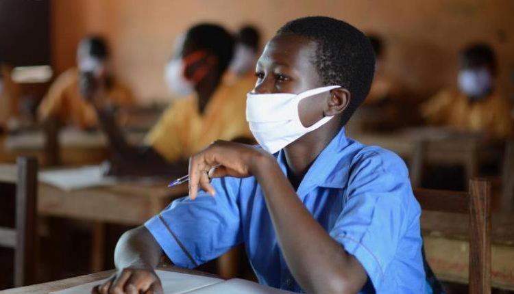 A student wearing a mask in school/[Photo Courtesy]