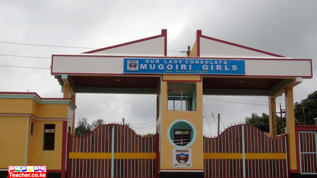 Mugoiri Girls Secondary School main gate