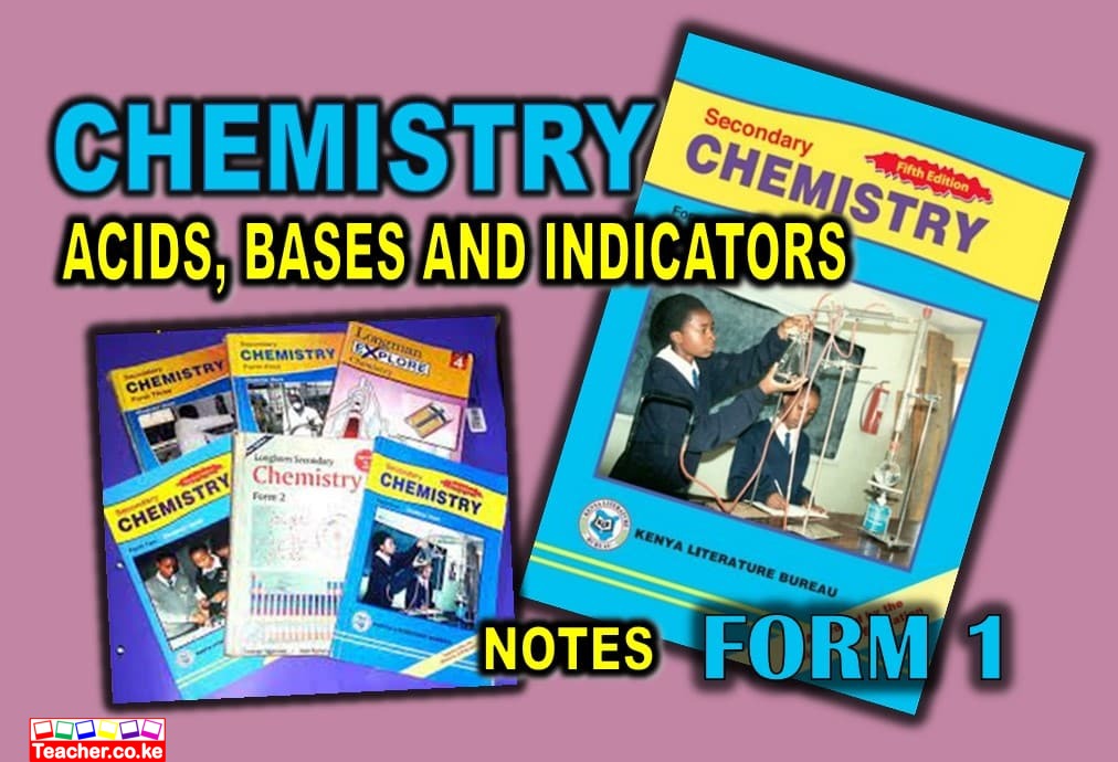 Chemistry Form 1- Acids Bases and Indicators notes-min
