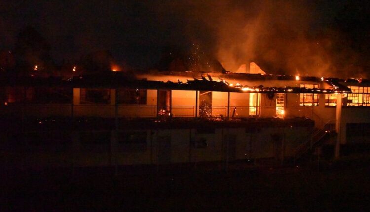 MOI Girls Eldoret Fire burns down two dormitories