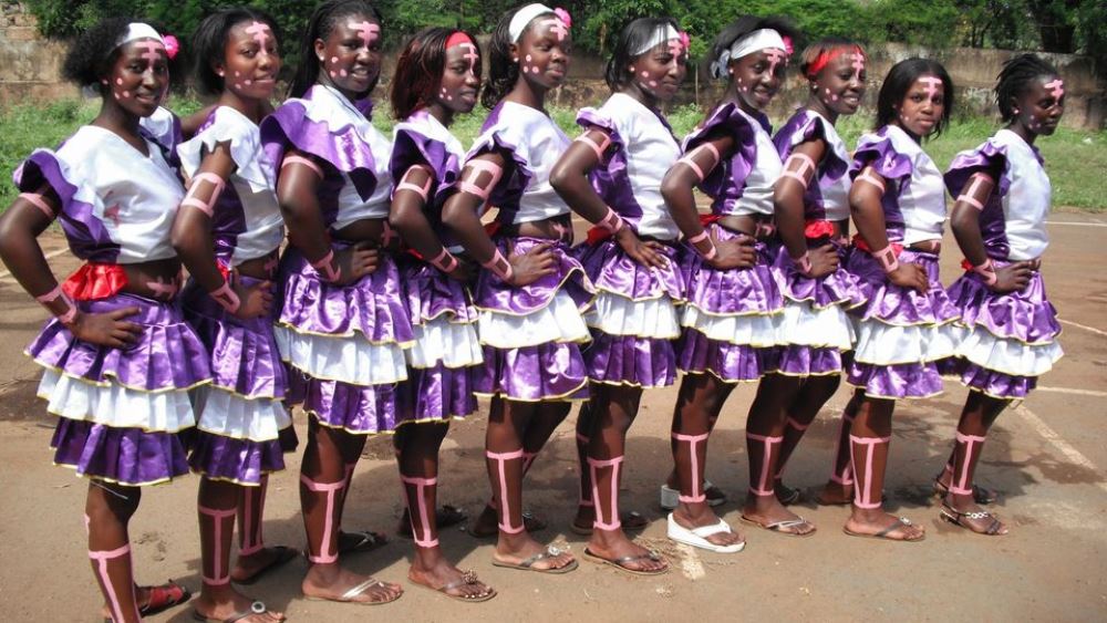 A group of performers at the Kenya National Drama Festival