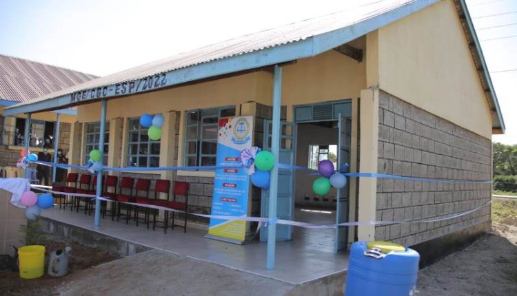 Completed CBC classroom in Siaya County