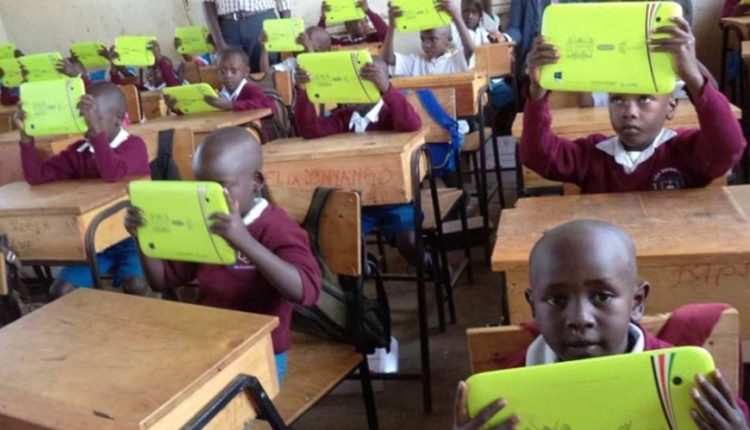 Digital Literacy Program (DLP) Laptop being used in class
