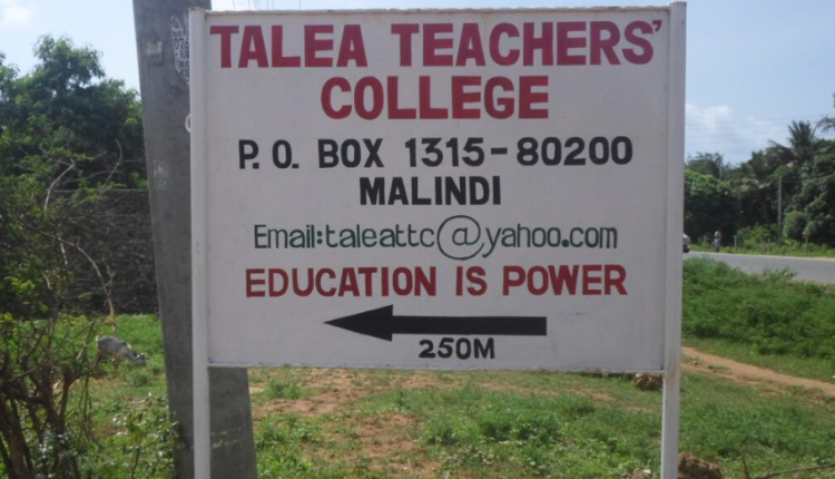 Talea Teachers College relocates for purposes of convenience in learning