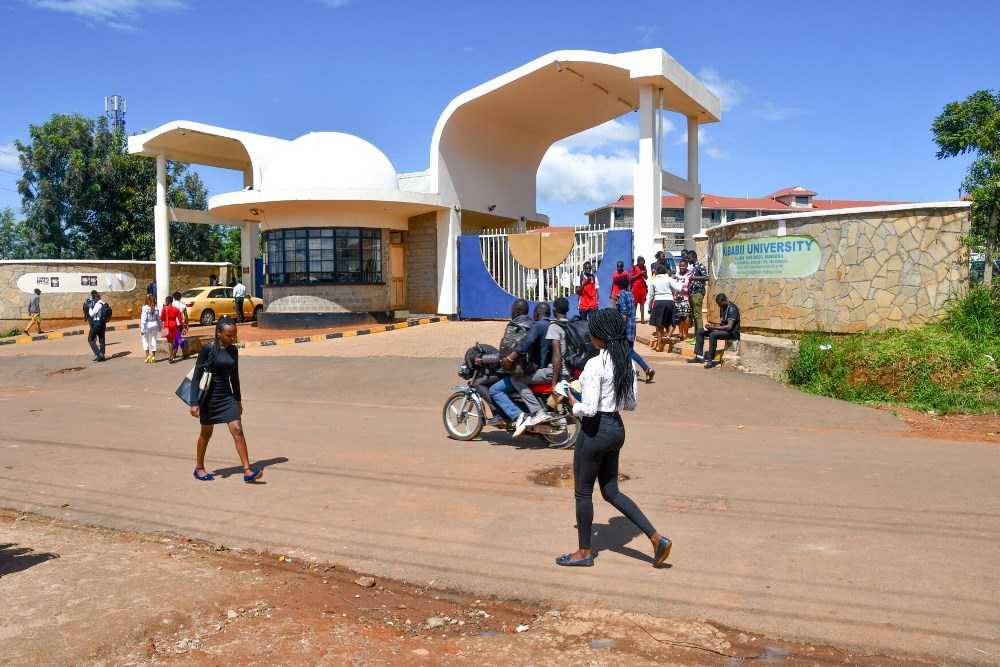 Entrance to Kibabii University