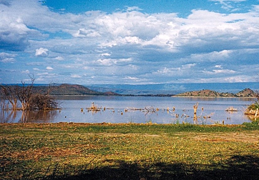 A swollen Lake Baringo has invaded schools that are near the Lake