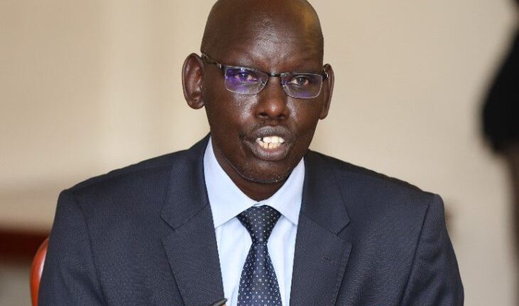 Education Principal Secretary Belio Kipsang
