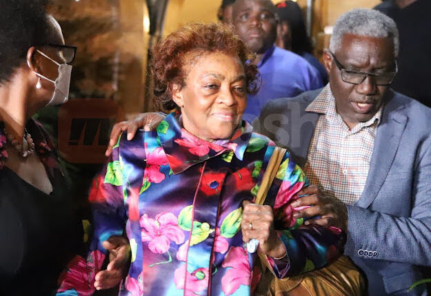 Barbara Odudu wife to the late Prof George Magoha