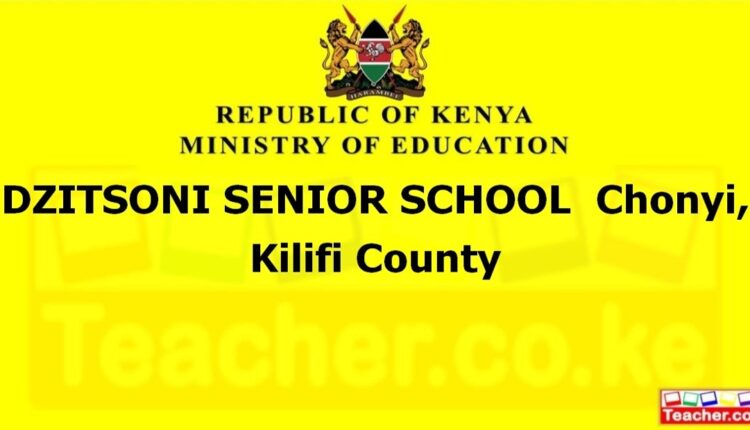 Dzitsoni Senior School - Kilifi