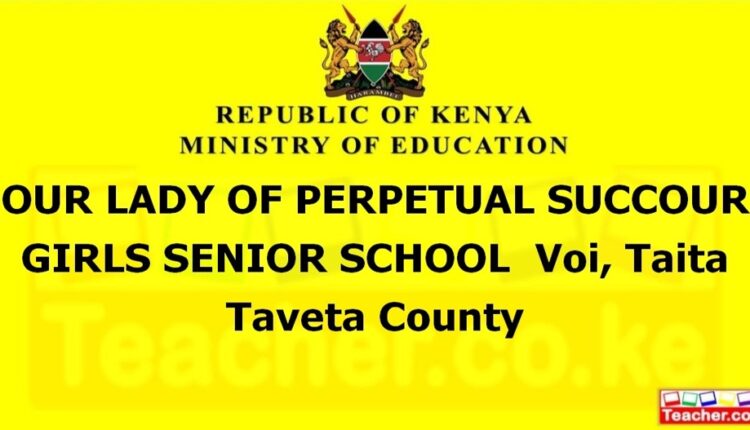 Our Lady Of Perpetual Succour Girls Senior School - Taita Taveta
