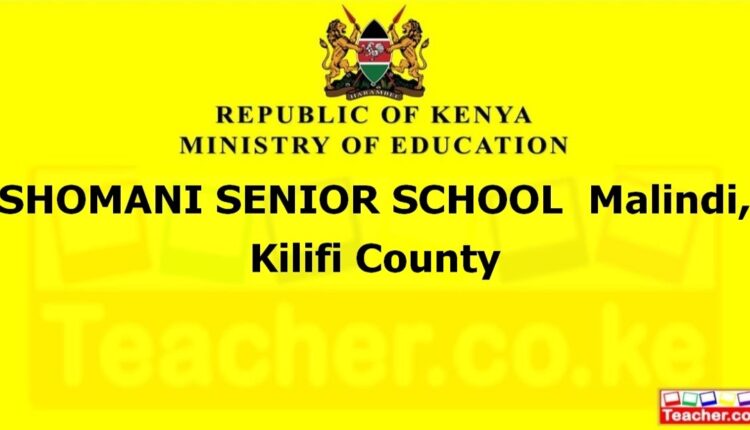 Shomani Senior School - Kilifi