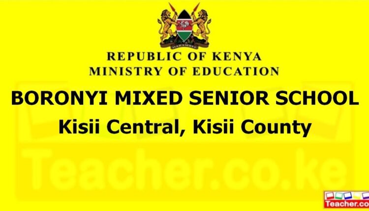 Boronyi Mixed Senior School - Kisii