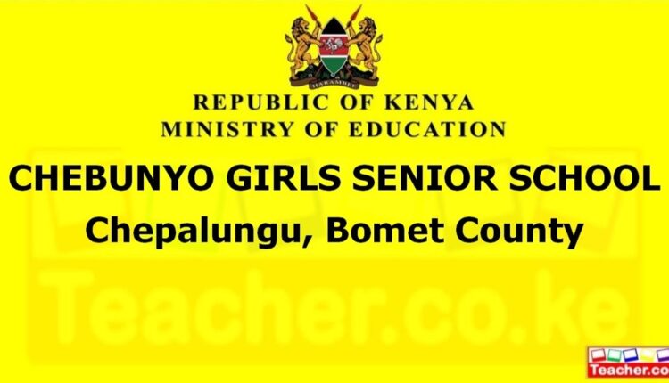 Chebunyo Girls Senior School - Bomet
