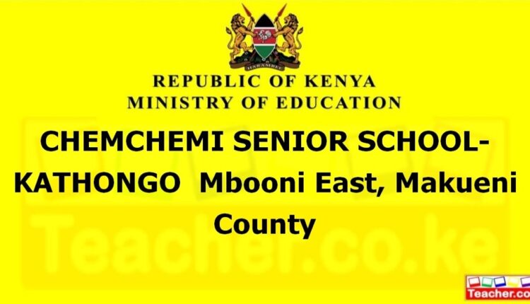 Chemchemi Senior School- Kathongo - Makueni
