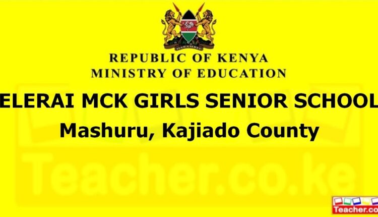 Elerai Mck Girls Senior School - Kajiado