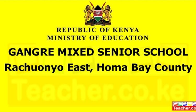 Gangre Mixed Senior School - Homa Bay