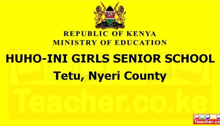 Huho-Ini Girls Senior School - Nyeri