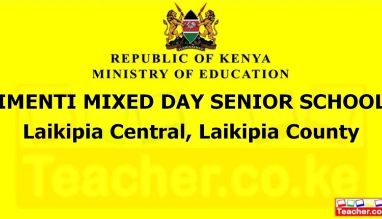 Imenti Mixed Day Senior School - Laikipia
