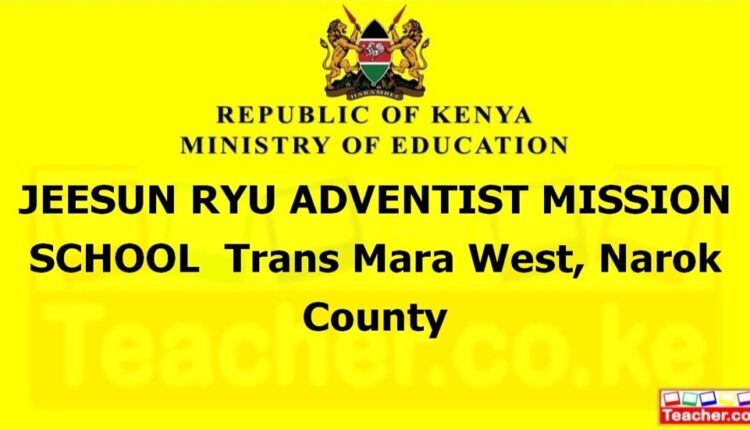 Jeesun Ryu Adventist Mission School - Narok