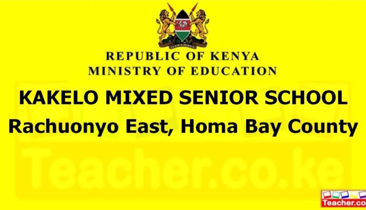 Kakelo Mixed Senior School - Homa Bay