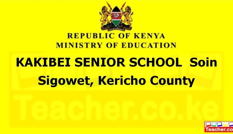 Kakibei Senior School - Kericho