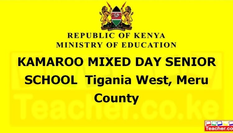 Kamaroo Mixed Day Senior School - Meru