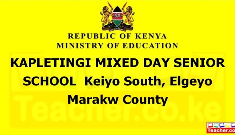 Kapletingi Mixed Day Senior School - Elgeyo Marakw