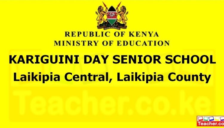 Kariguini Day Senior School - Laikipia