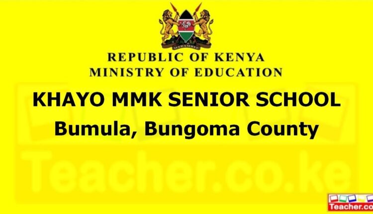 Khayo Mmk Senior School - Bungoma