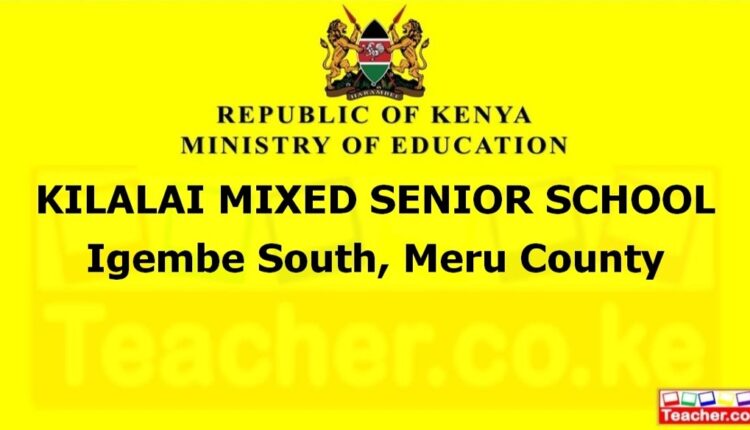 Kilalai Mixed Senior School - Meru