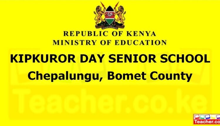 Kipkuror Day Senior School - Bomet
