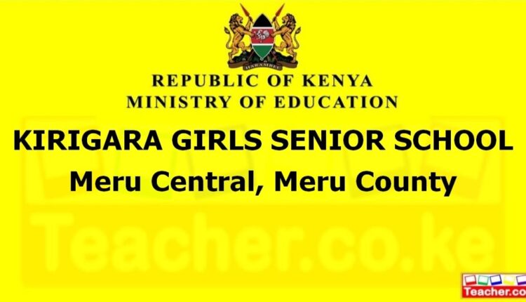 Kirigara Girls Senior School - Meru