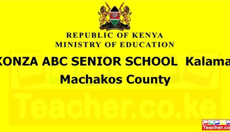 Konza Abc Senior School - Machakos