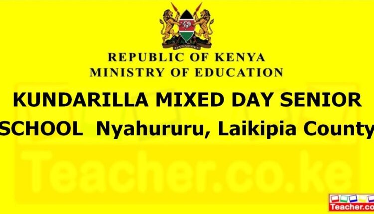 Kundarilla Mixed Day Senior School - Laikipia