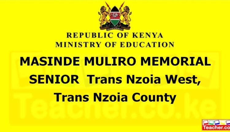 Masinde Muliro Memorial Senior - Trans Nzoia