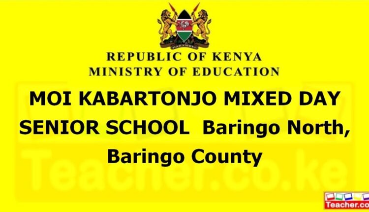 Moi Kabartonjo Mixed Day Senior School - Baringo