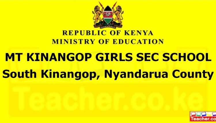 Mt Kinangop Girls Sec School - Nyandarua