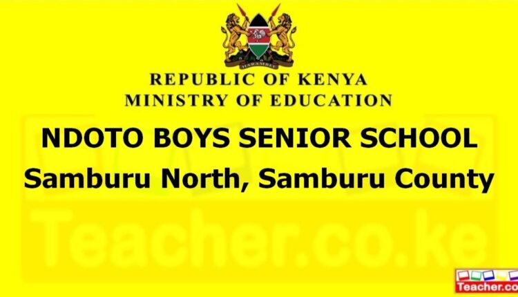 Ndoto Boys Senior School - Samburu