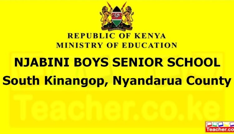 Njabini Boys Senior School - Nyandarua